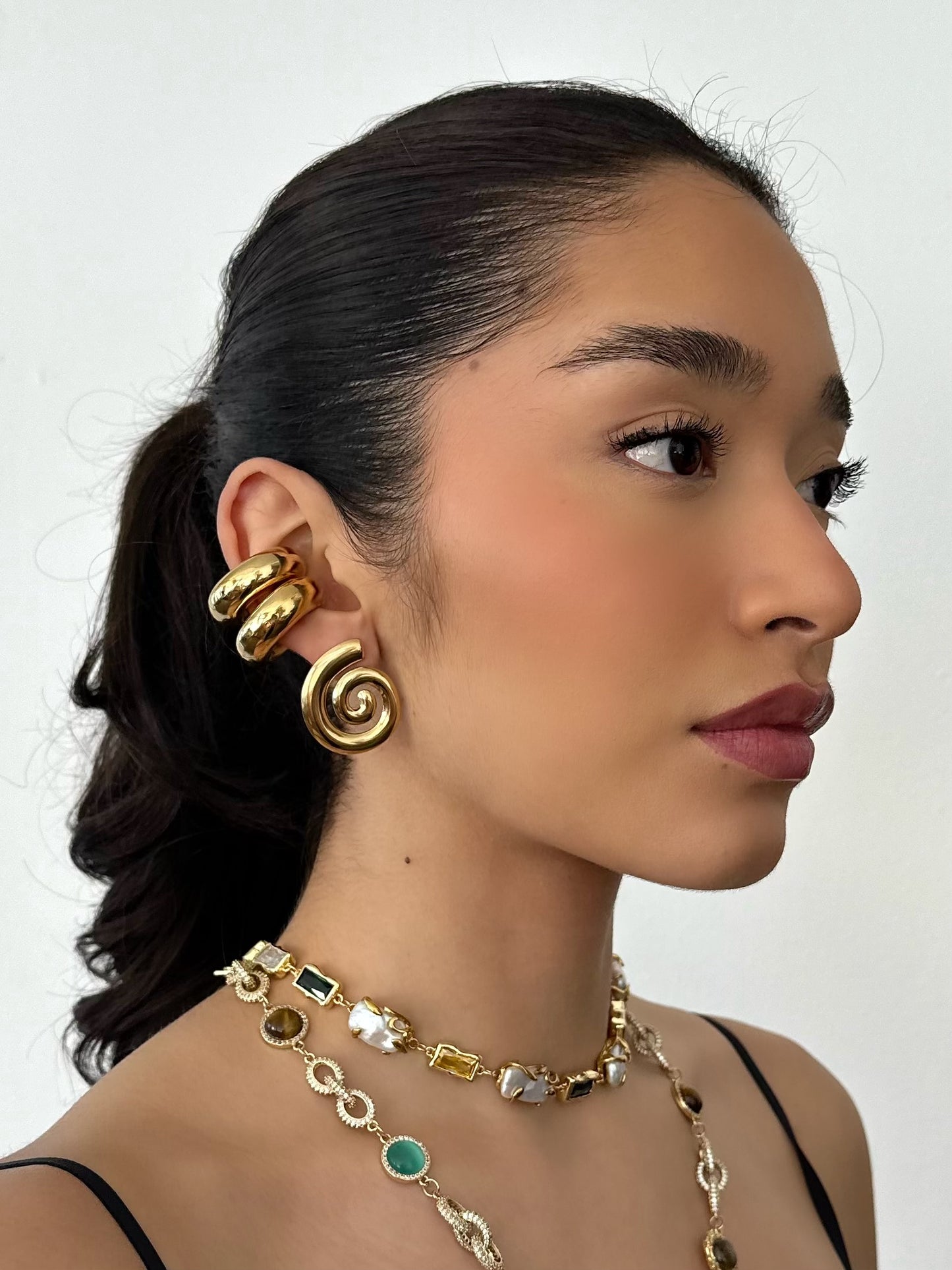 SPIRAL EARRINGS