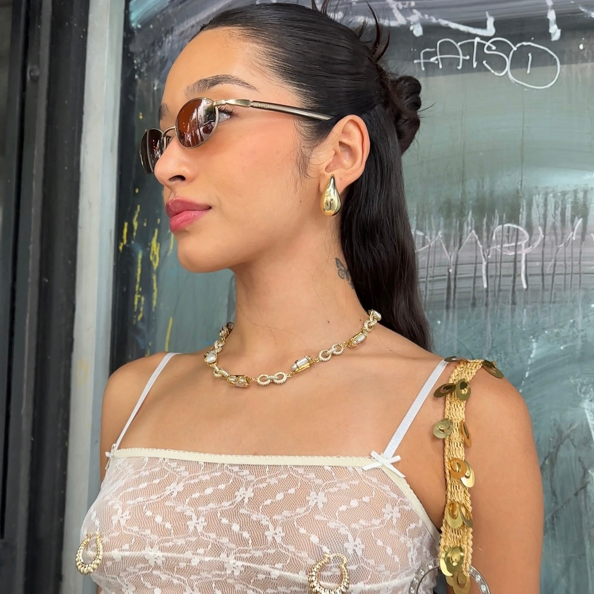 TEARDROP EARRINGS