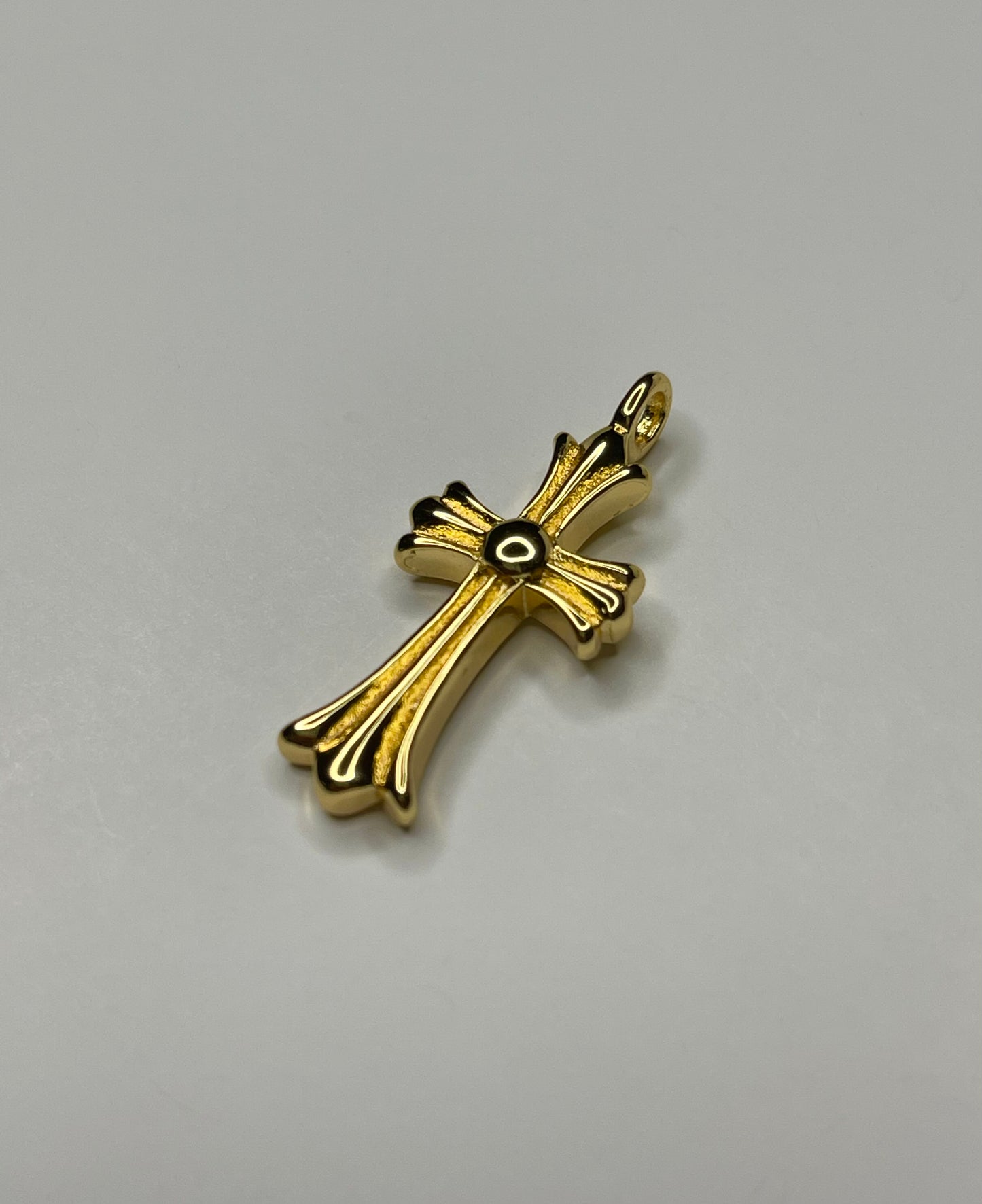 CHROME CROSS PENDANT