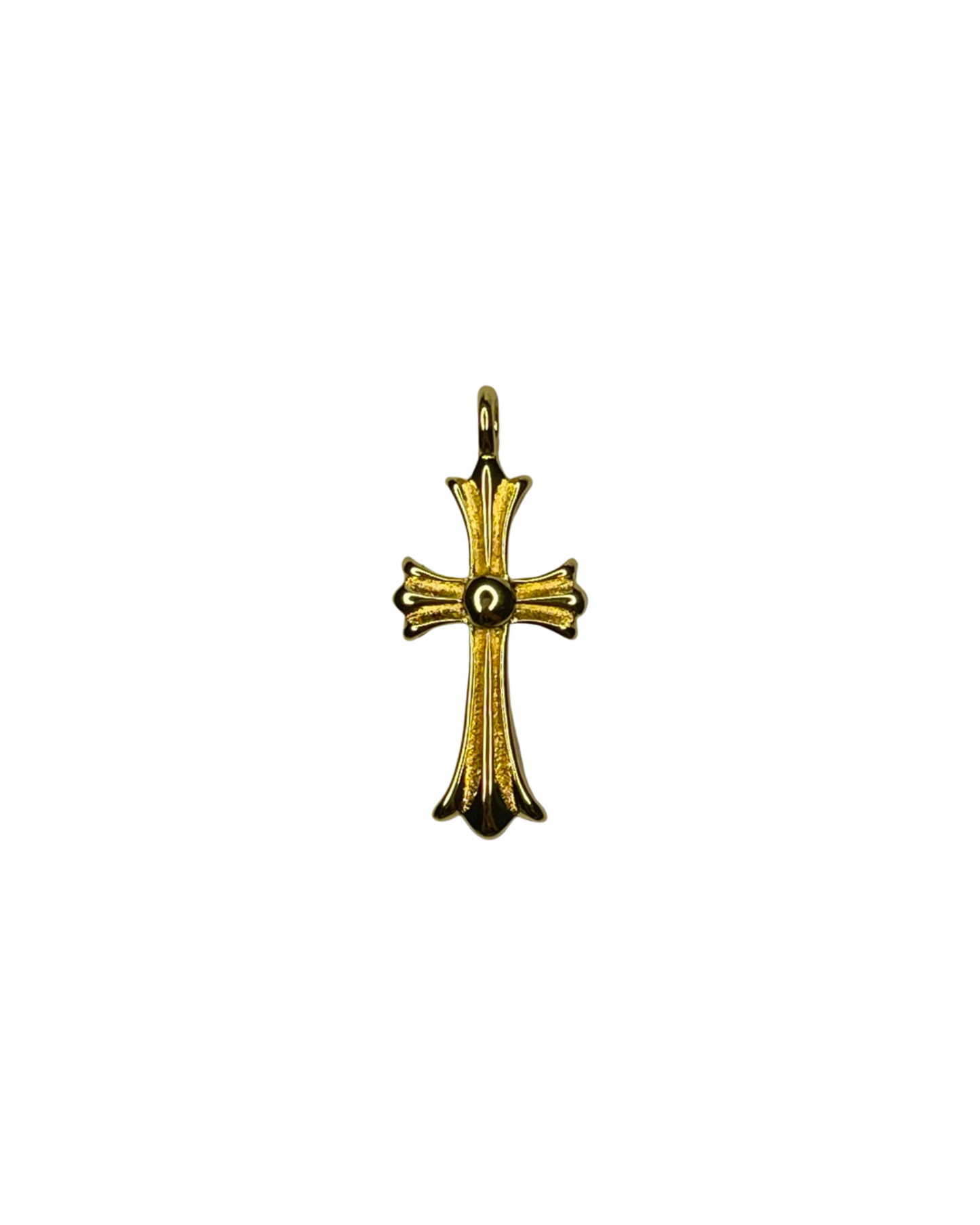 CHROME CROSS PENDANT
