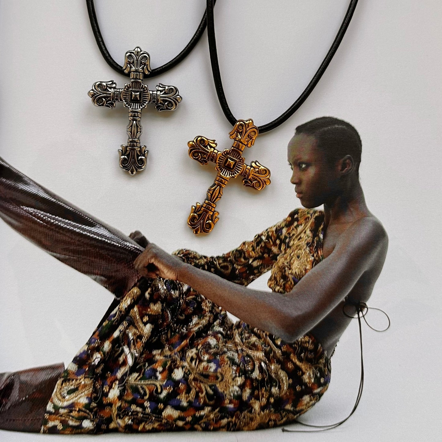 OLIVIA CROSS NECKLACE
