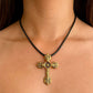 OLIVIA CROSS NECKLACE