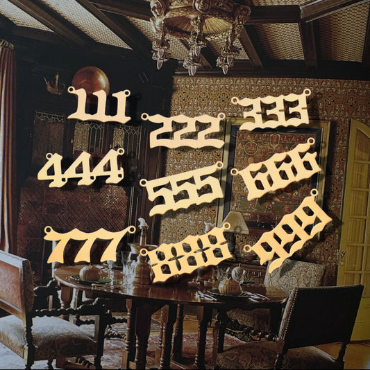 CUSTOM ANGEL NUMBER