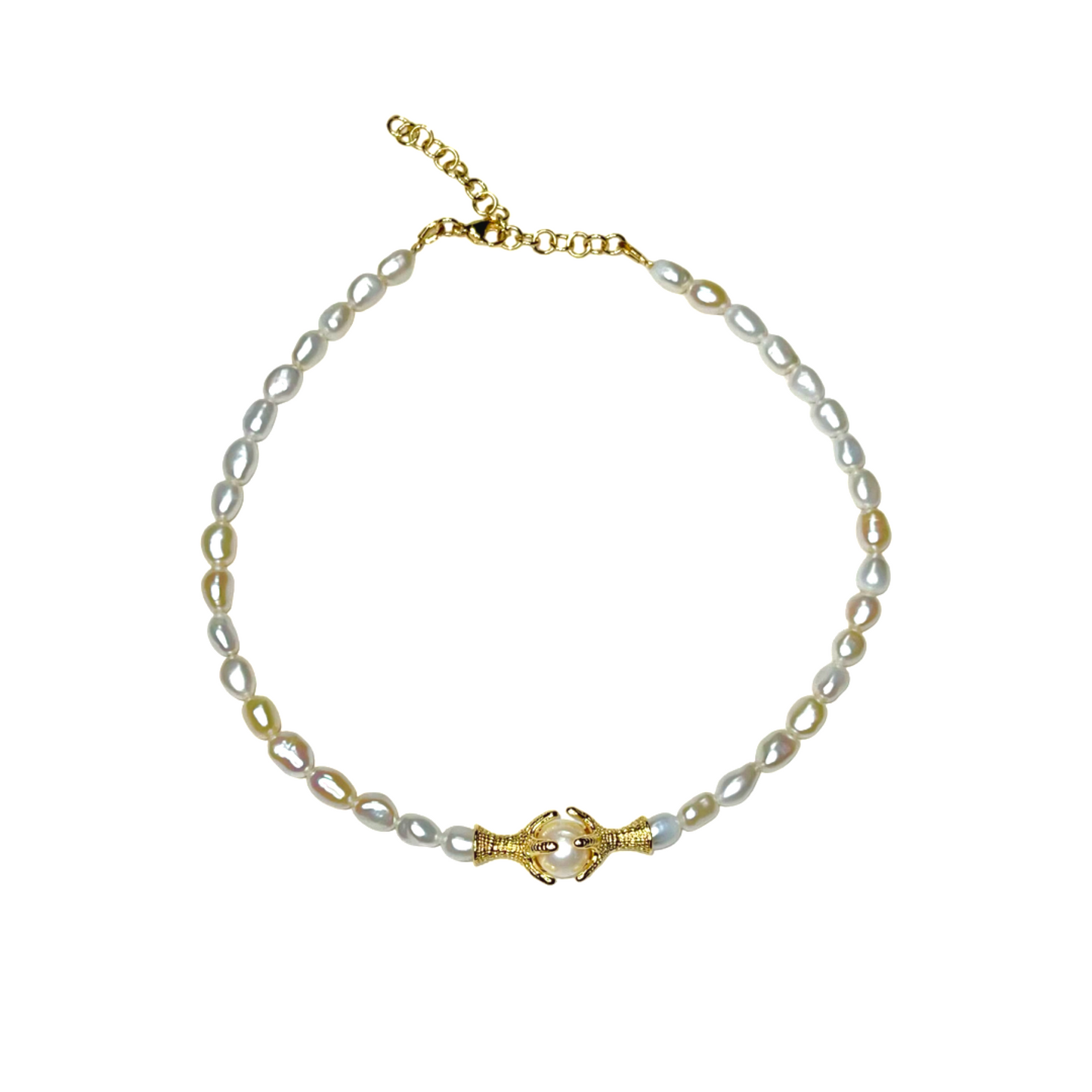 CLAW PEARL CHOKER